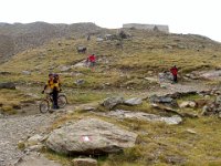 Abfahrt vom Schneeberg : MTB, Transalp, Transalp 2003