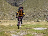 Klaus auf der rasanten Abfahrt : MTB, Transalp, Transalp 2003