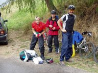 und es beginnt zu Regnen : MTB, Transalp, Transalp 2004