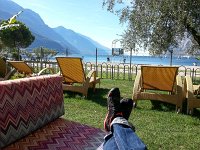 Blick vo Baja Azzurra auf den Gardasee : 12. Tag, MTB, Transalp, Transalp 2013