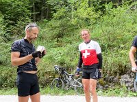 kurze Rast vor dem Aufstieg : 6. Tag, MTB, Transalp, Transalp 2013