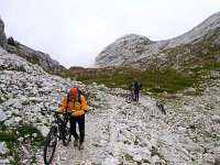 stelenweise scheiben wir unser Bikes : 6. Tag, MTB, Transalp, Transalp 2013