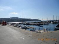 und jetzt an der Küste entlang nach Piran : 7.Tag, Lipic - Piran, MTB, Transslovenia 2014