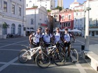 Ziel Piran erreicht : 7.Tag, Lipic - Piran, MTB, Transslovenia 2014