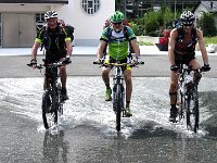 Klaus, Udo und Manfred in Varnayaz : Gsteig Moustiers, MTB, Transalp, Transalp 2015