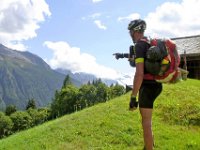 da ist der Mont Blanc : Gsteig Moustiers, MTB, Transalp, Transalp 2015