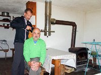 wir warten auf besseres Wetter und vertreiben uns die Zeit.... : Gsteig Moustiers, MTB, Transalp, Transalp 2015