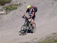 Klaus auf seinem Bike