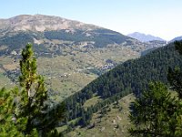 Blicvk zurück auf Sestriere