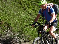 Klaus geniesst den Trail