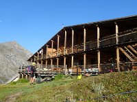 Refuge Agnel in der Morgensonne