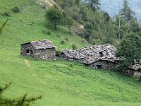 verlassene Weiler auf dem Weg zum Rifugio Meira