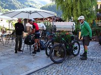 morgendliche Vorbereitungen und Klaus muss zuschauen : MTB, Transalp, Transalp 2019