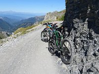 Bikes aufgestellt zum Start! : MTB, Transalp, Transalp 2019