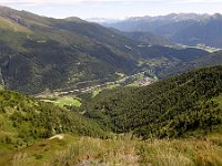 Blick auf die Brennerautobahn