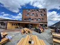 die neue Stettiner Hütte wurde gerade eröffnet