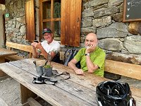 die nächste Rast auf dem Eishof