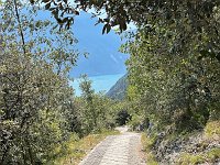 erster Blick auf den Gardasee