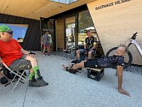 Pause am Vilsalpsee : AlpenX2025 Allgäu, MTB, Transalp